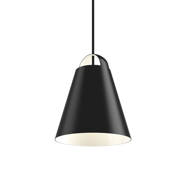 LOUIS POULSEN lampe à suspension ABOVE Ø 25 cm (Noir - Aluminium)