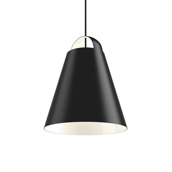 LOUIS POULSEN lampe à suspension ABOVE Ø 40 cm (Noir - Aluminium)