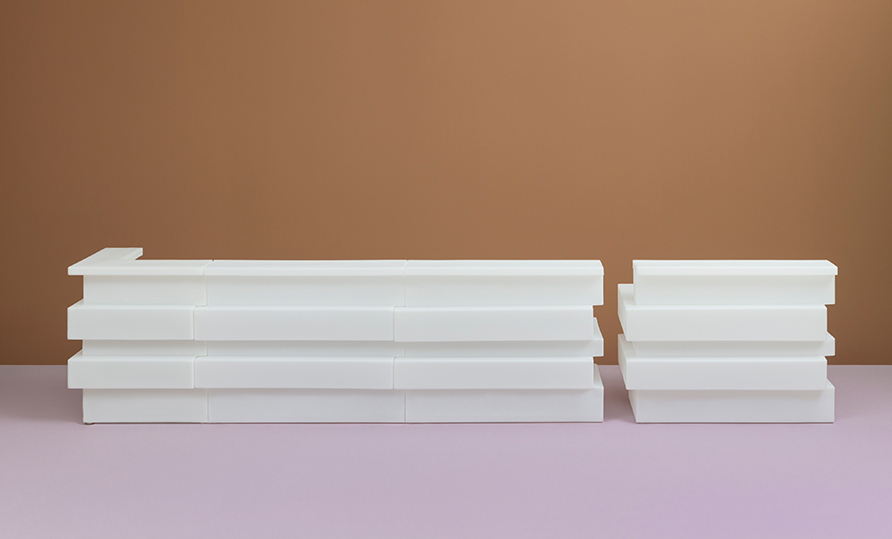 PEDRALI bar counter TETRIS