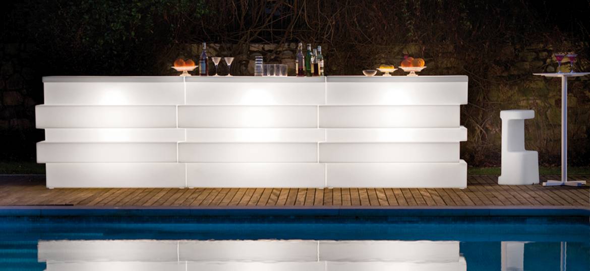 PEDRALI bar counter TETRIS