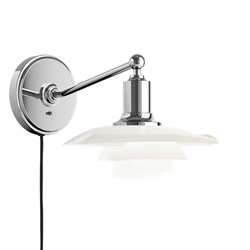 LOUIS POULSEN wall lamp PH 2/1 with plug cable