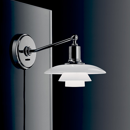 LOUIS POULSEN wall lamp PH 2/1 with plug cable