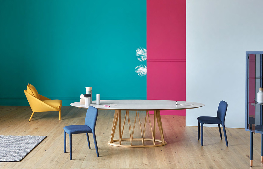 MINIFORMS table ovale ACCO 240x120 cm