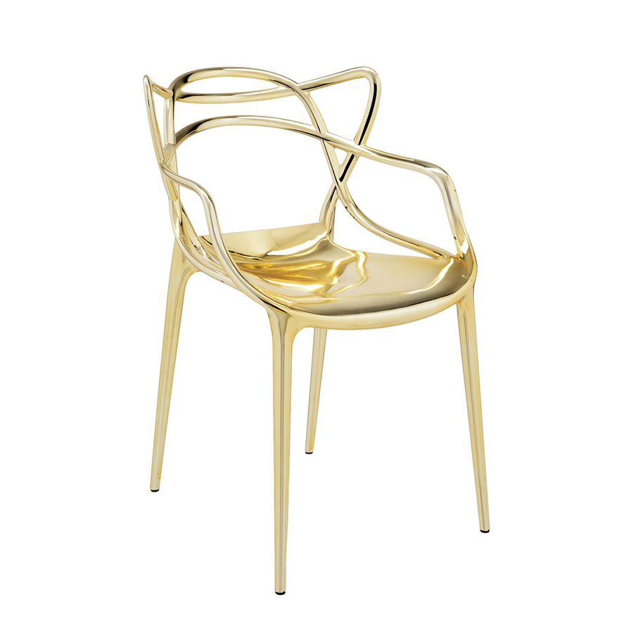 KARTELL chaise MASTERS MÉTALLISÉ PRECIOUS COLLECTION