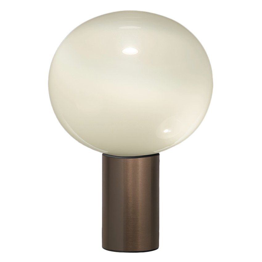 ARTEMIDE lampe de table LAGUNA à LED (Ø 37 cm Bronze - Verre soufflé, aluminium)