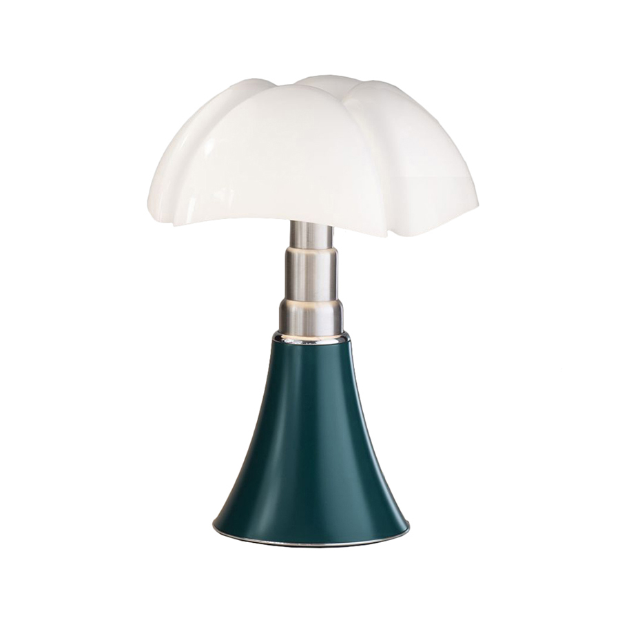 MARTINELLI LUCE lampe de table MINIPIPISTRELLO avec dimmer (Vert - Métal et méthacrylate)