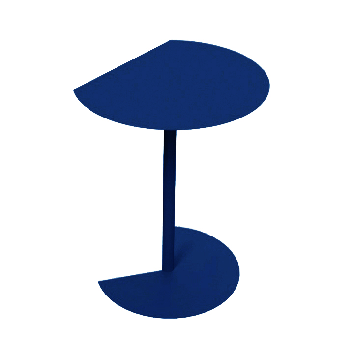 MEME DESIGN table basse pour extérieur WAY SOFA OUTDOOR H 50 cm (Bleu marine - Métal)