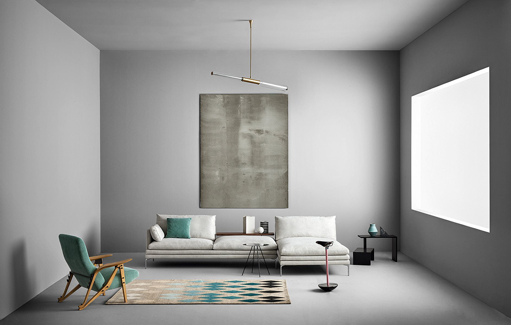 ZANOTTA sofa 3 major places WILLIAM