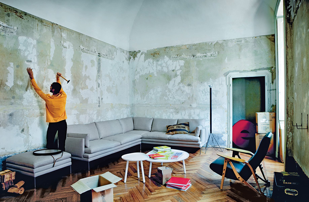 ZANOTTA sofa 3 major places WILLIAM