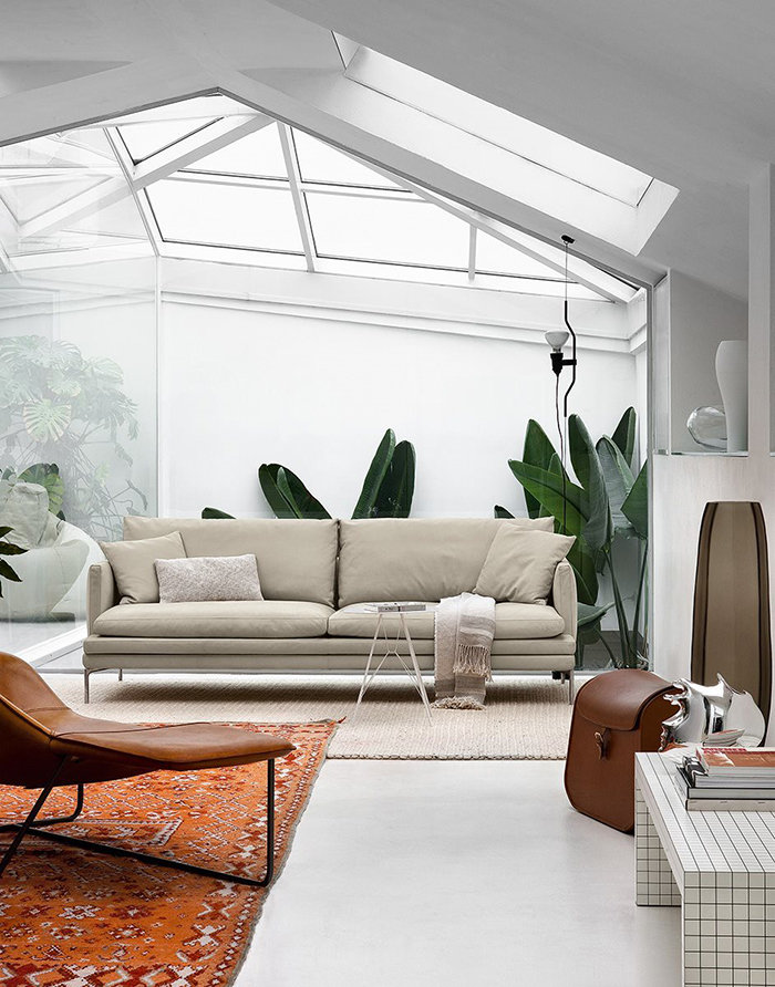 ZANOTTA sofa 3 major places WILLIAM