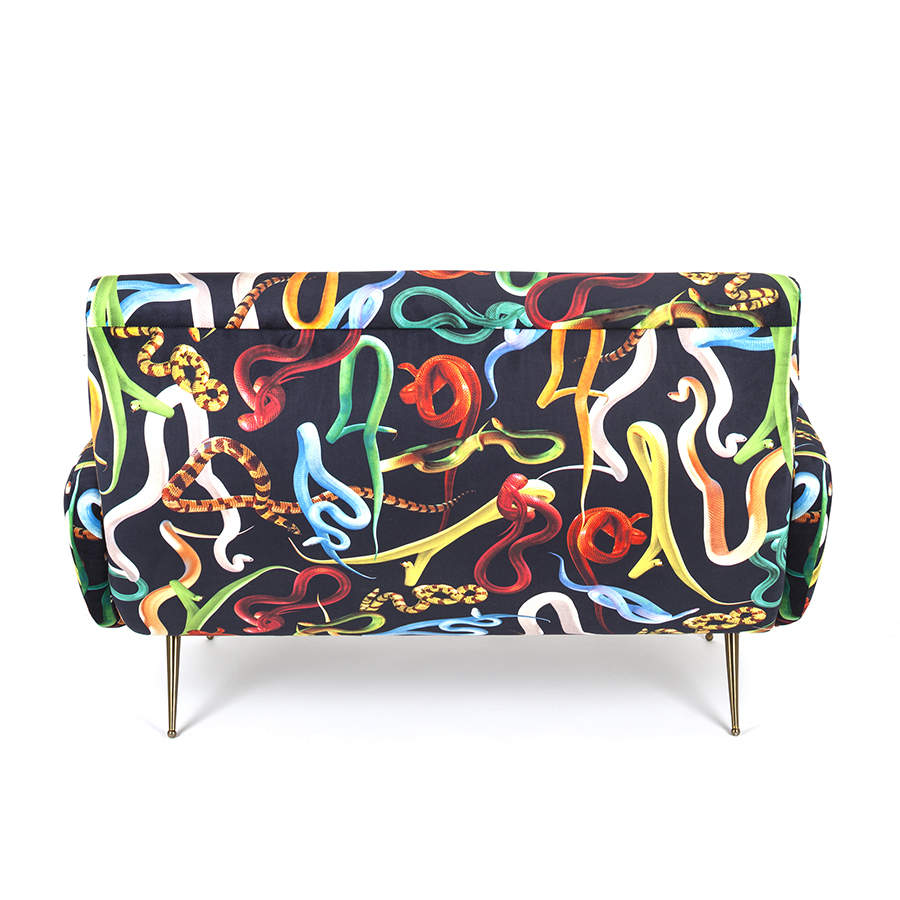 SELETTI sofa 2 places TOILETPAPER ARMCHAIR
