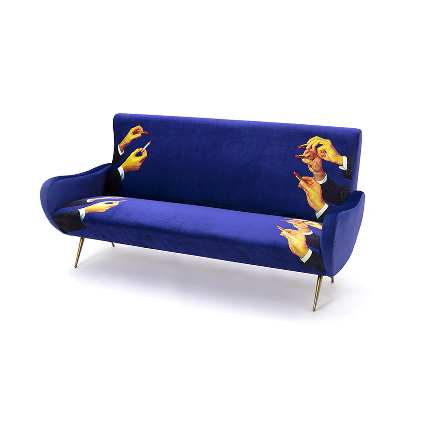 SELETTI sofa 3 places TOILETPAPER ARMCHAIR
