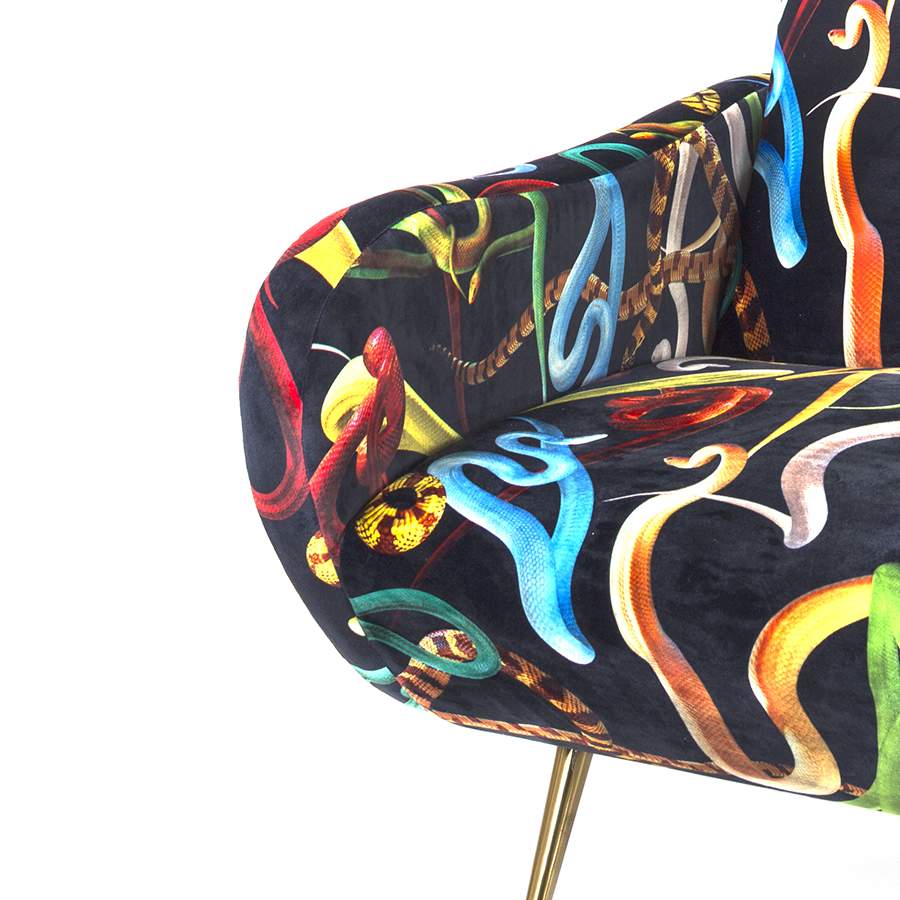 SELETTI sofa 3 places TOILETPAPER ARMCHAIR