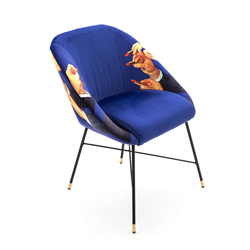 SELETTI chaise rembourrée TOILETPAPER PADDED CHAIR