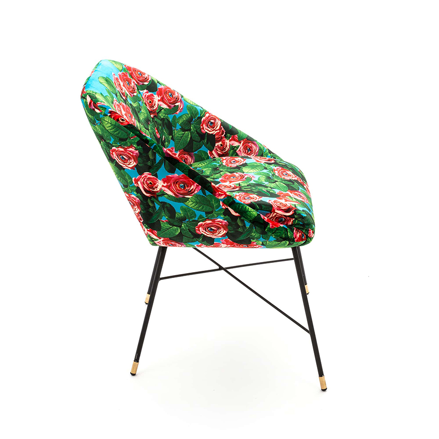 SELETTI chaise rembourrée TOILETPAPER PADDED CHAIR