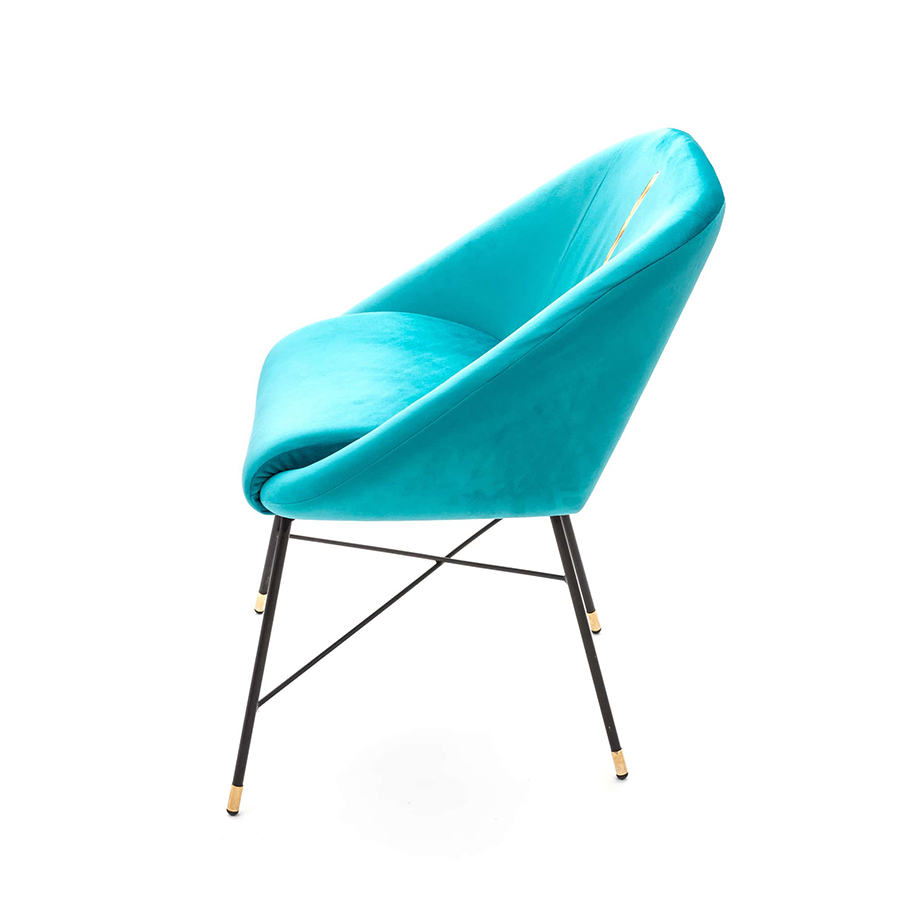 SELETTI chaise rembourrée TOILETPAPER PADDED CHAIR