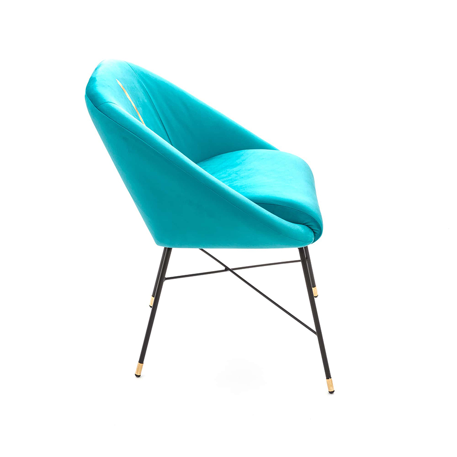 SELETTI chaise rembourrée TOILETPAPER PADDED CHAIR