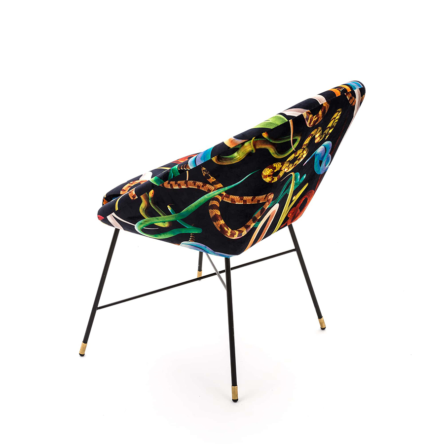 SELETTI padded chair TOILETPAPER PADDED CHAIR