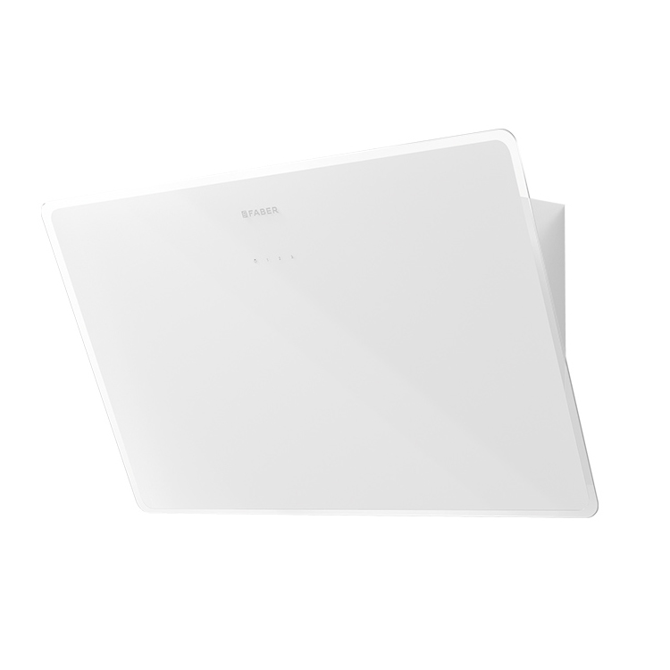 FABER hotte murale GLAM-LIGHT (Blanc / Transparent - Verre)
