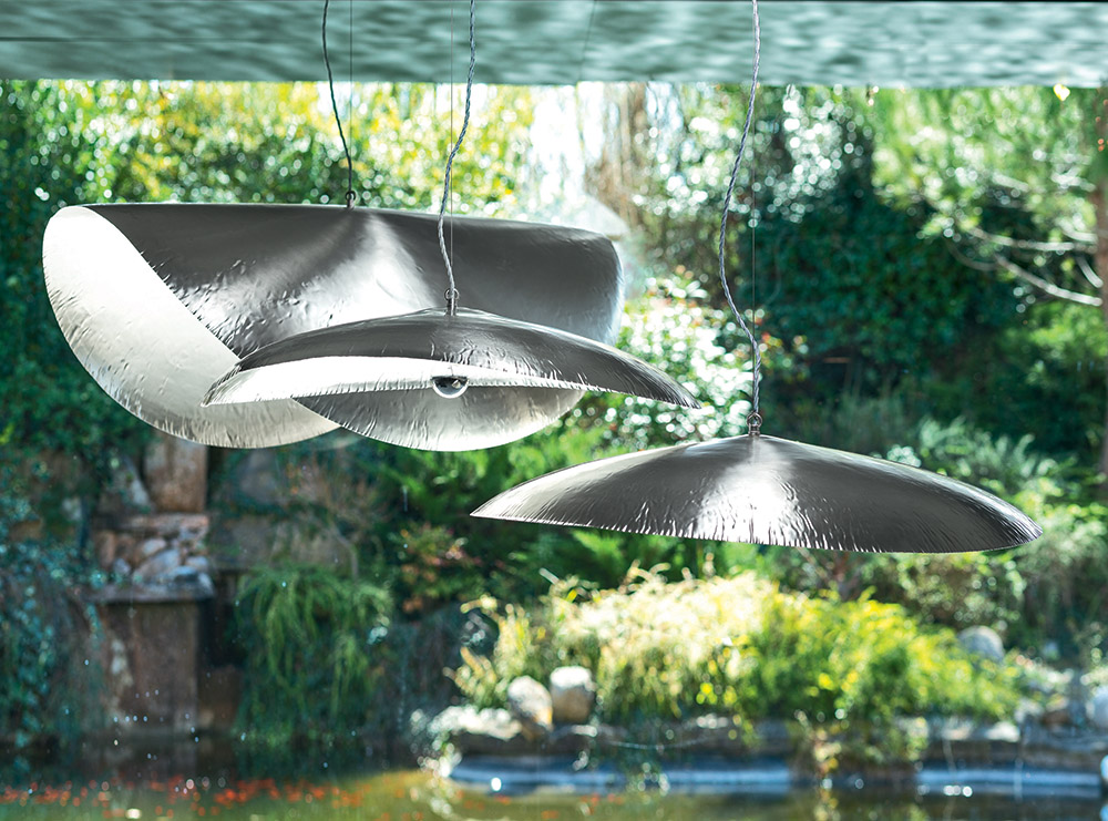 GERVASONI suspension lamp SILVER 95