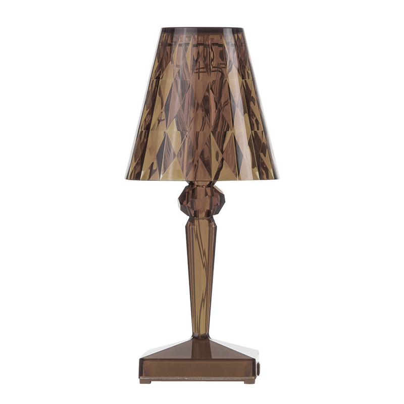 KARTELL lampe de table BIG BATTERY avec batterie dimmable (Cola - PMMA)