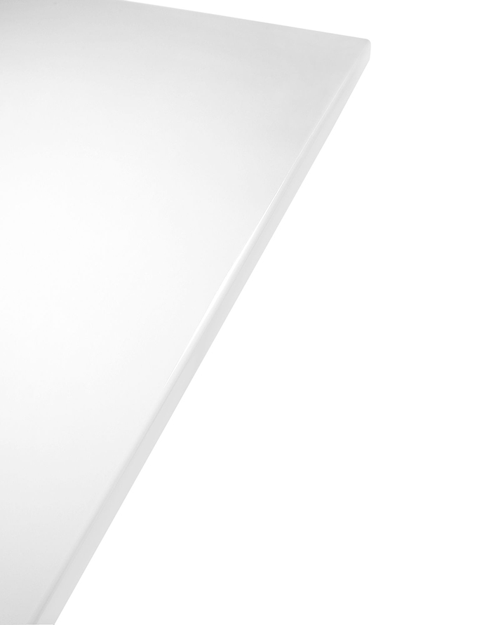 KARTELL square table GLOSSY 130 x 130 cm