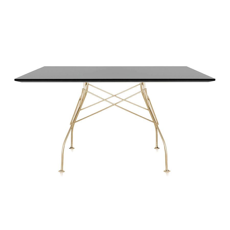 KARTELL square table GLOSSY 130 x 130 cm