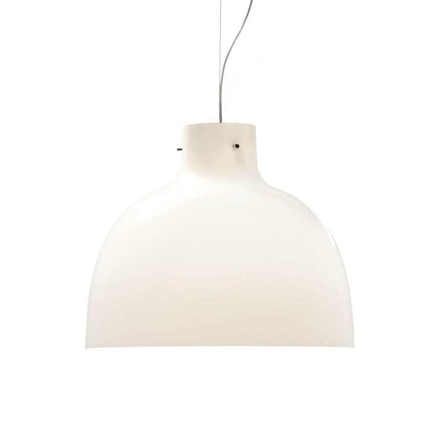 KARTELL lampe à suspension BELLISSIMA (Blanc brillant - Technopolymère thermoplastique coloré dans l