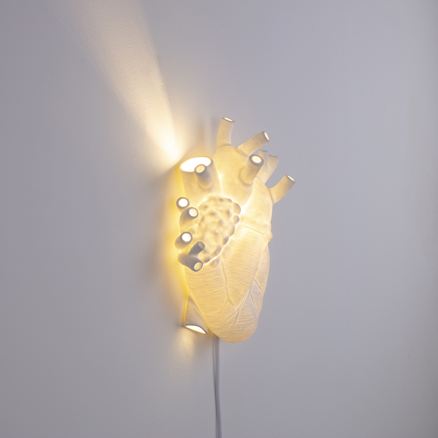 SELETTI wall lamp HEART LAMP