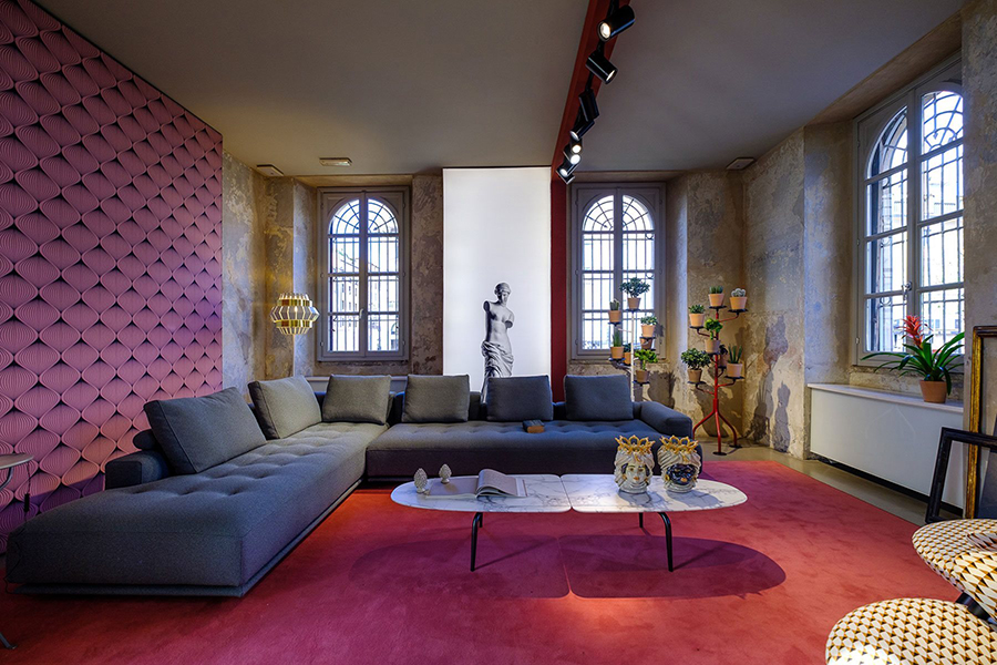 ZANOTTA table basse GRAPHIUM 681