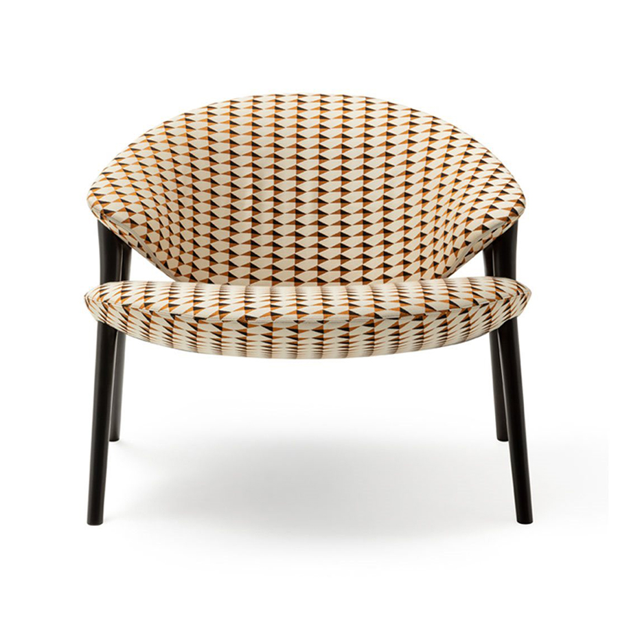 ZANOTTA fauteuil OLIVA (Cat. Tulip - Tissu)