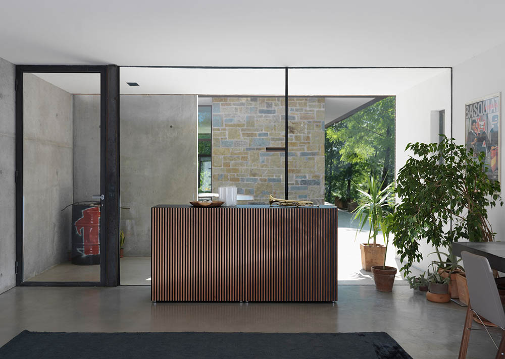 HORM sideboard with 3 doors LEON W 144 cm