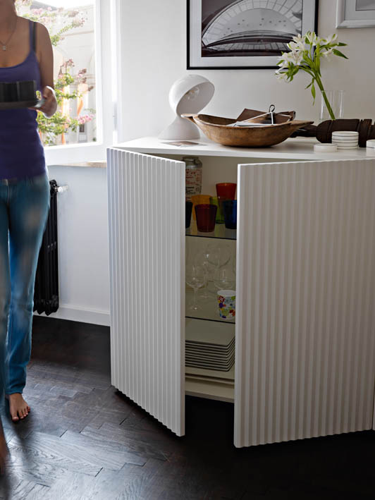 HORM sideboard with 2 doors LEON W 96 cm