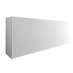 HORM buffet avec 5 portes LEON L 240 cm