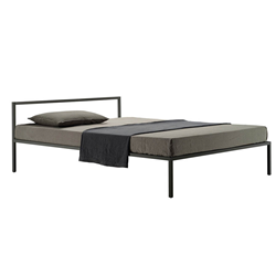ZANOTTA double bed NYX 1706 for a mattress size 160 x 200 cm