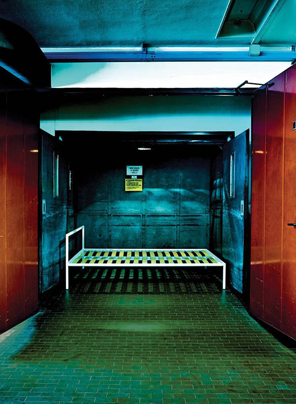 ZANOTTA double bed NYX 1706 for a mattress size 160 x 200 cm