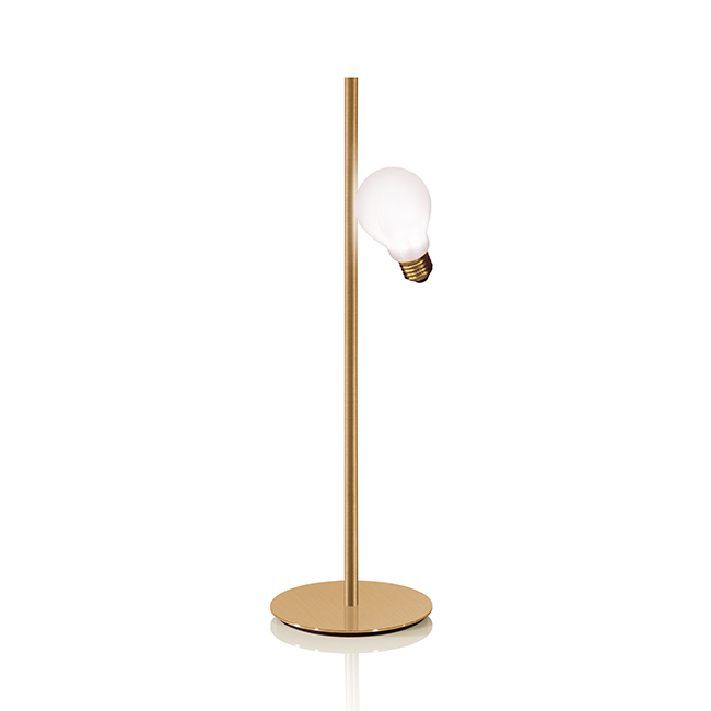 SLAMP lampe de table IDEA (Laiton - polymère renforcé thermoplastique et métal)