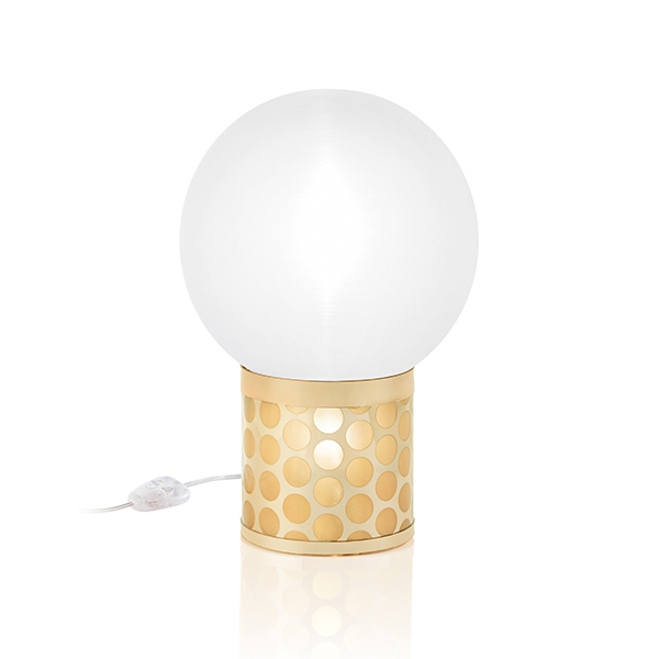 SLAMP lampe de table ATMOSFERA (Medium gold - Lentiflex® et méthacrylate)