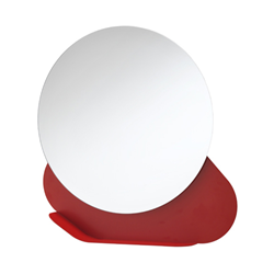 MEME DESIGN miroir mural avec étagère NUVOLA