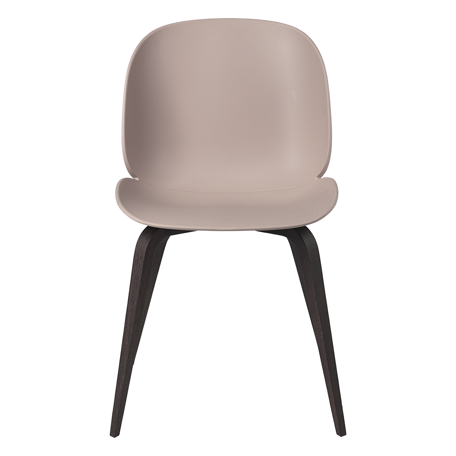 GUBI chaise BEETLE DINING CHAIR base en chêne fumé