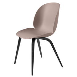 GUBI chaise BEETLE DINING CHAIR base en hêtre noir