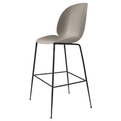 GUBI stool BEETLE BAR CHAIR with black base