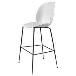 GUBI stool BEETLE BAR CHAIR with black base