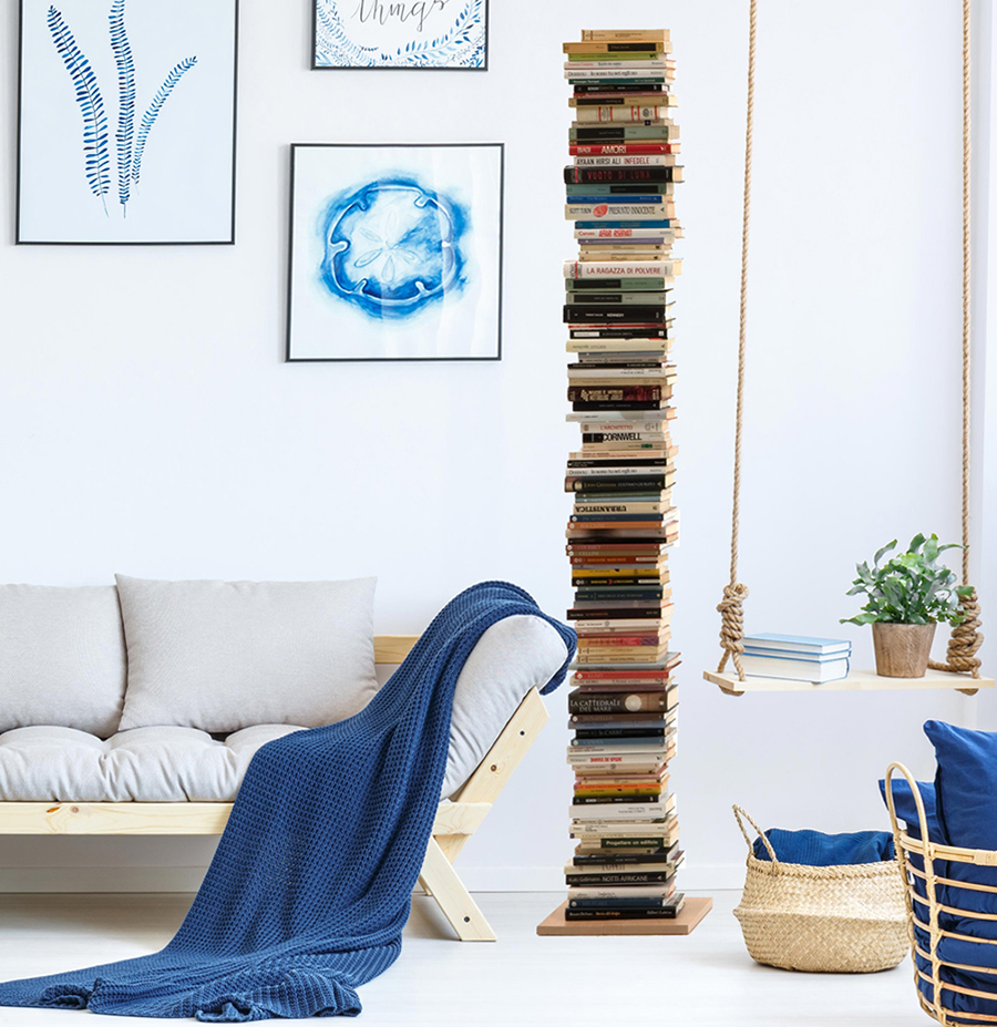 LE ZIE DI MILANO free-standing bookcase ZIA ORTENSIA