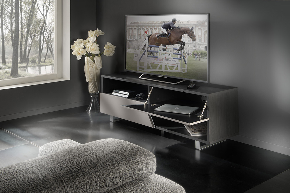 MUNARI meuble TV MK162 jusqu'à 65" Collection CORTINA WAVE