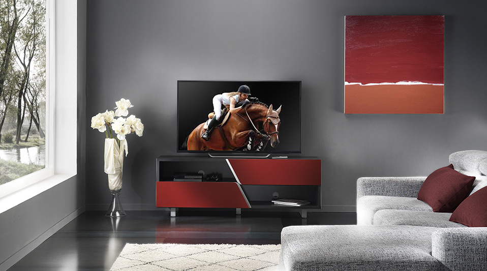 MUNARI meuble TV MK162 jusqu'à 65" Collection CORTINA WAVE