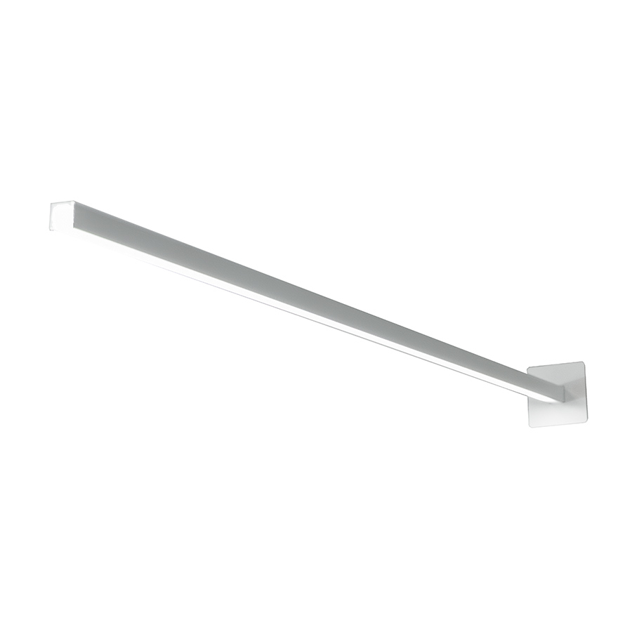 NEMO lampe murale applique LINESCAPES CANTILEVERED (blanc, alimentateur déporté, 3000K - aluminium e