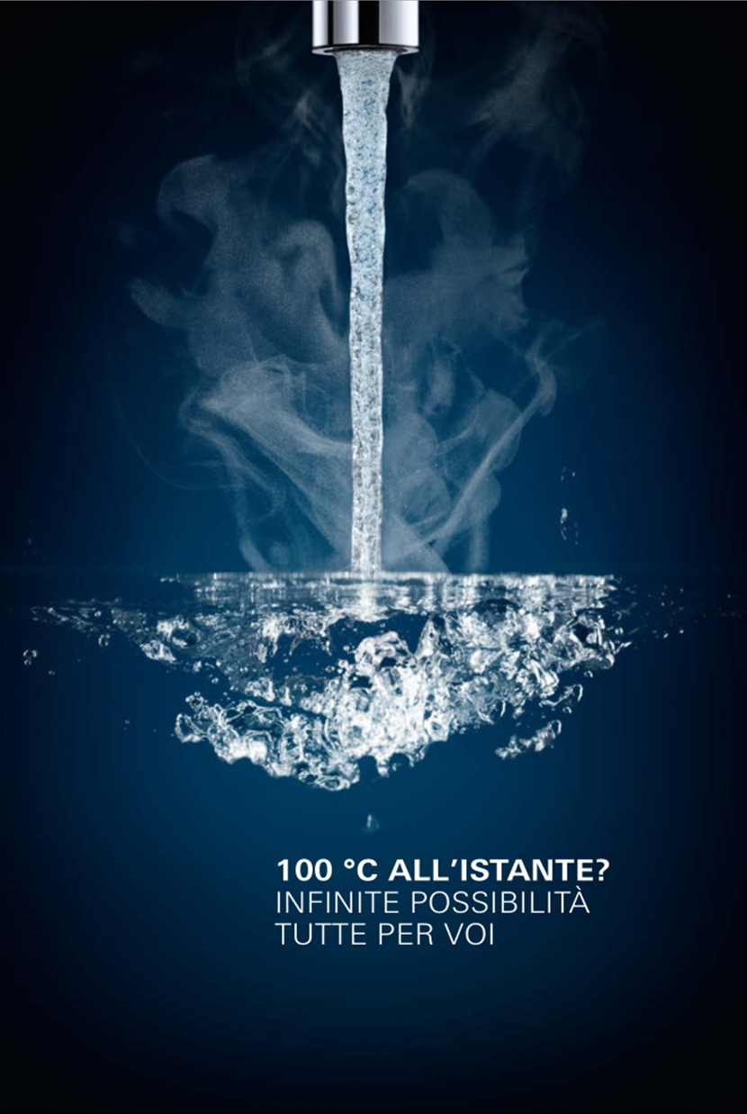 GROHE single-lever mixer "C" style RED DUO with Boiler for instant boiling water 30083001