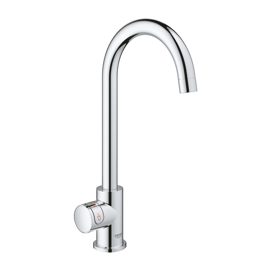 GROHE single dispenser tap "C" style RED MONO with Boiler for instant boiling water 30080001