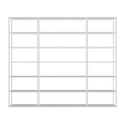 ZEUS bibliothèque murale EASY IRONY composition C